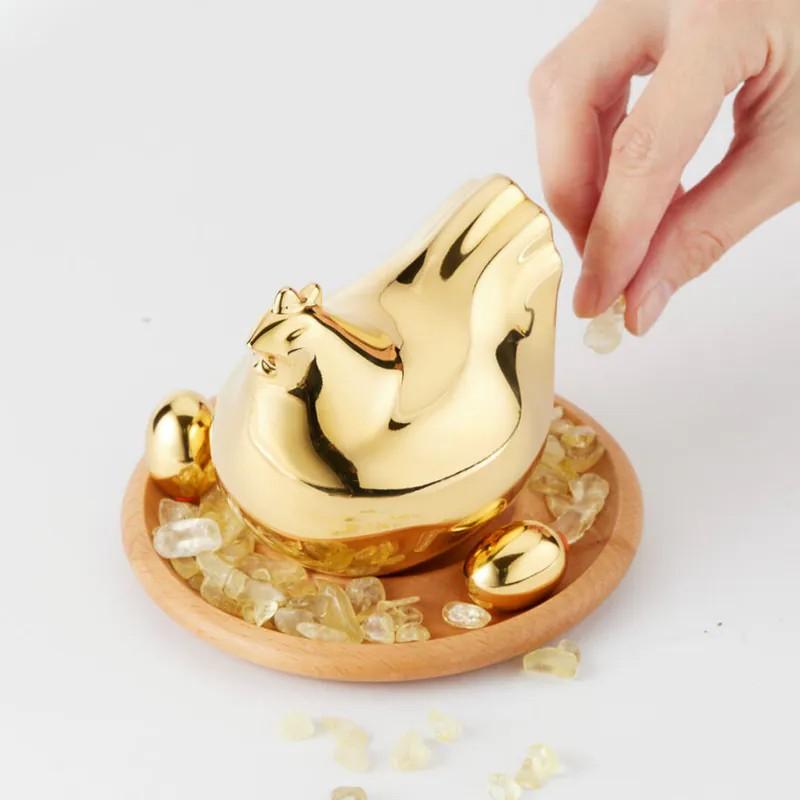 【Addable居加良品】無敵發財金雞母組(招財金)-3