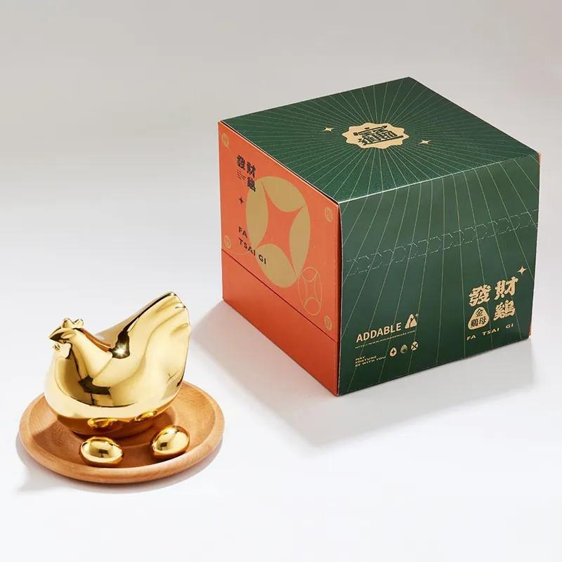 【Addable居加良品】無敵發財金雞母組(招財金)-2