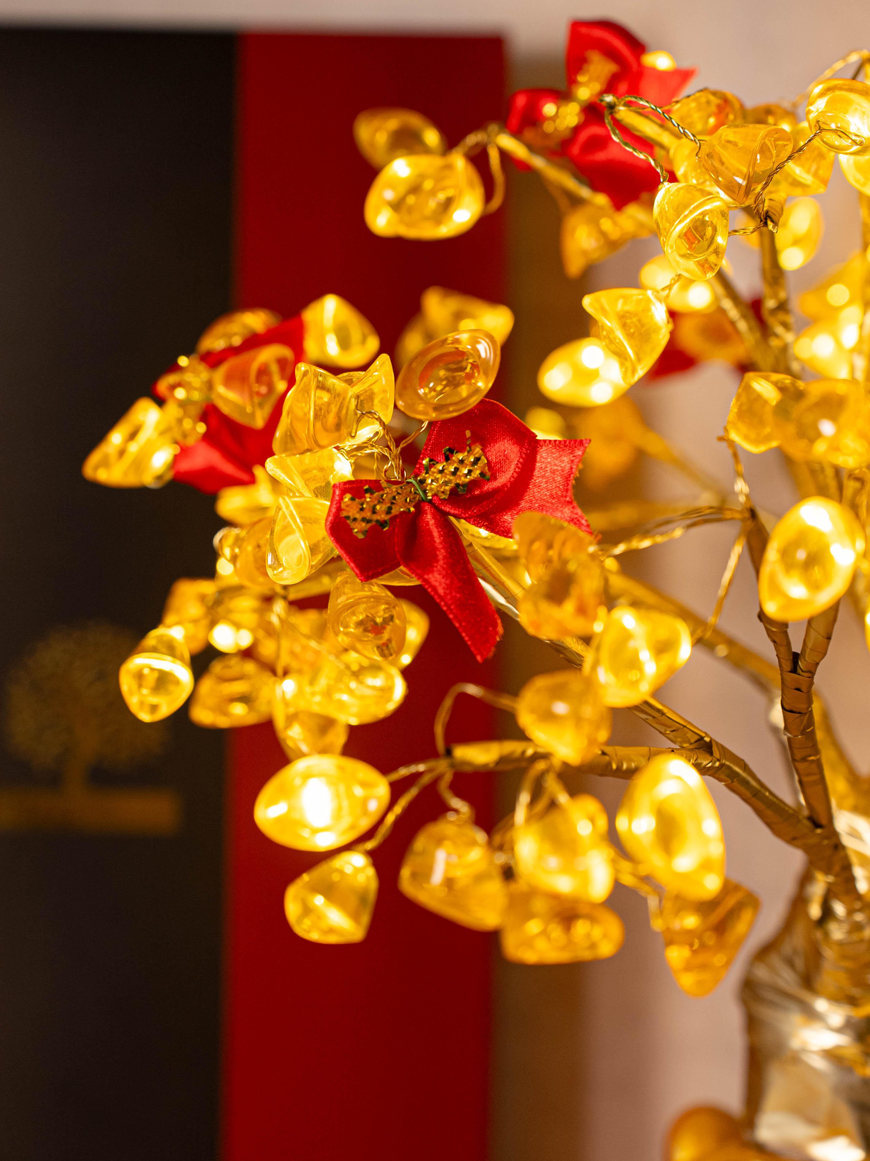 LED元寶樹造型裝飾-元寶鑫願樹-8