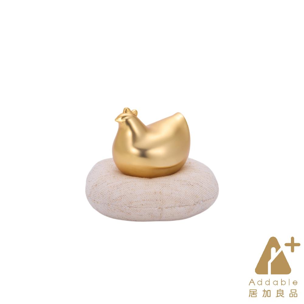 【Addable居加良品】無敵發財金雞仔組(招財金)-霧面
