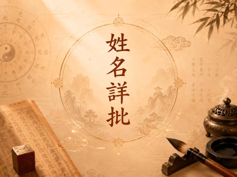 姓名詳批